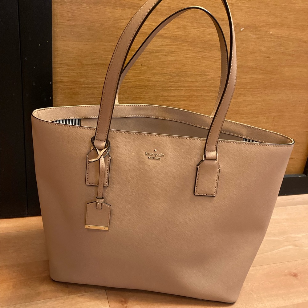 Kate Spade beige large tote
